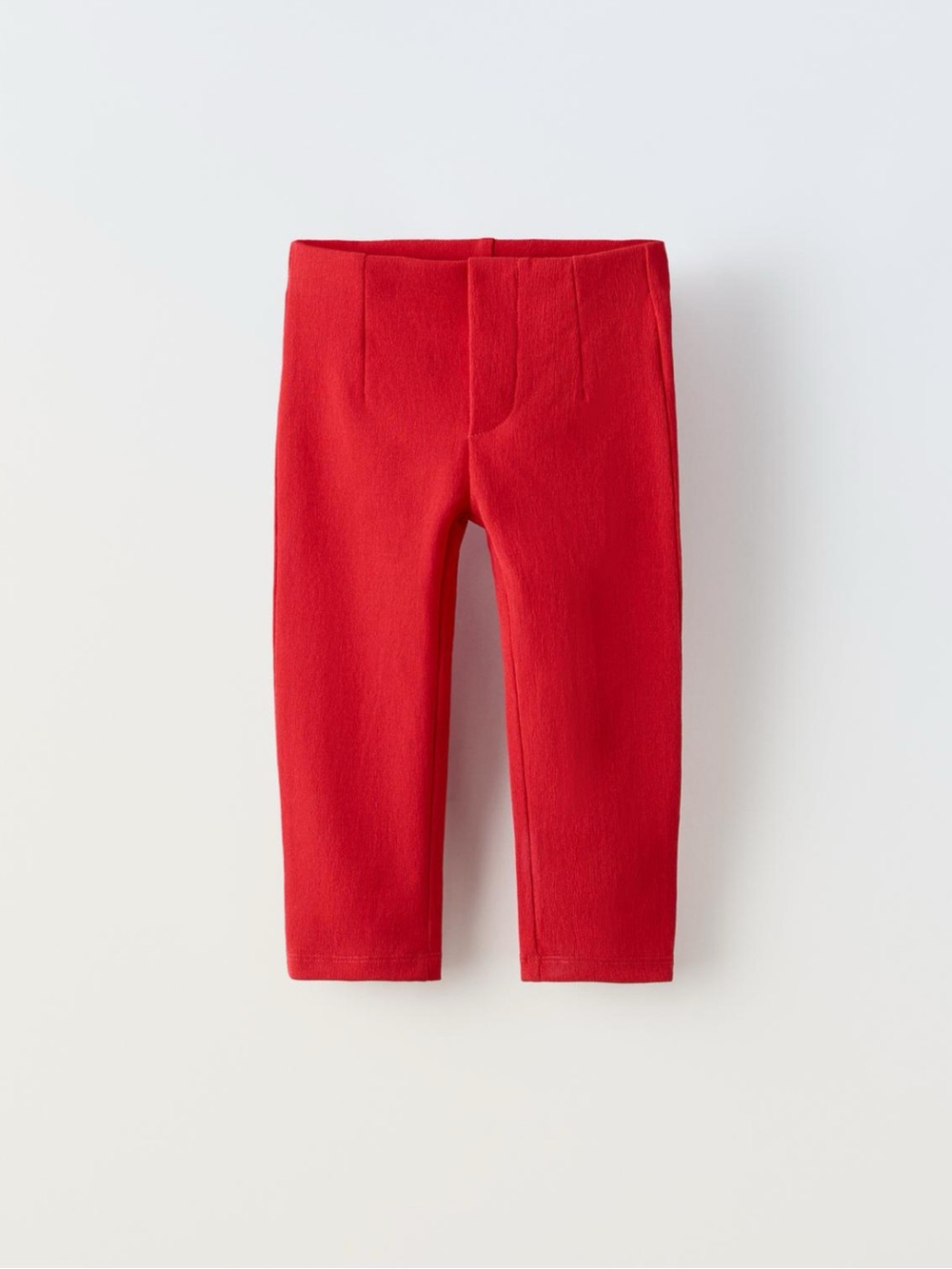 NWT Zara 6Y capri pants red